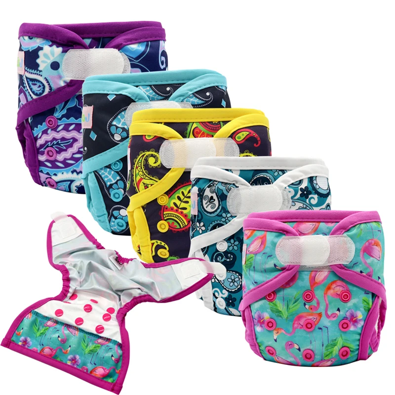 Детский тканевый чехол для подгузника, многоразовый подгузник PUL