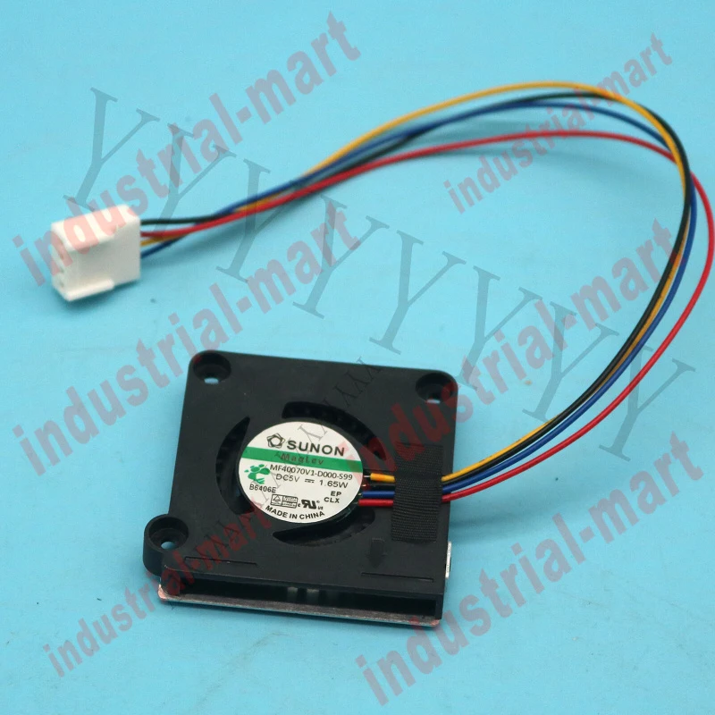 

Y+New for SUNON MF40070V1-D000-S99 4-wire 5V 1.65W 4007 4CM Notebook Fan FAST SHIP