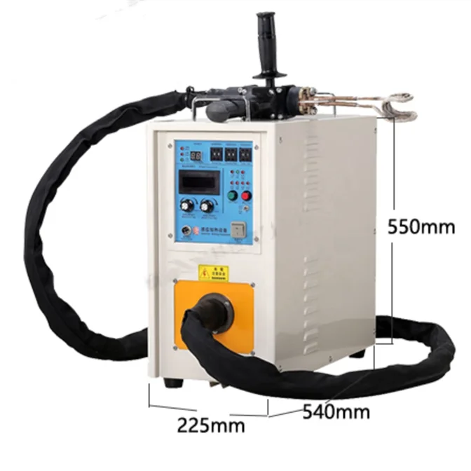 Induction Heating Brazing Machine Copper Tube Brazing Welding Machine: Portable High Frequency