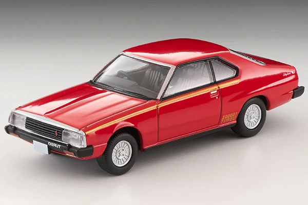 Tomytec 1:64 TLV N230 A/B Skyline HT 2000 Turbo GT-ES Limited Edition Simulation Alloy Static Car Model Toy Gift