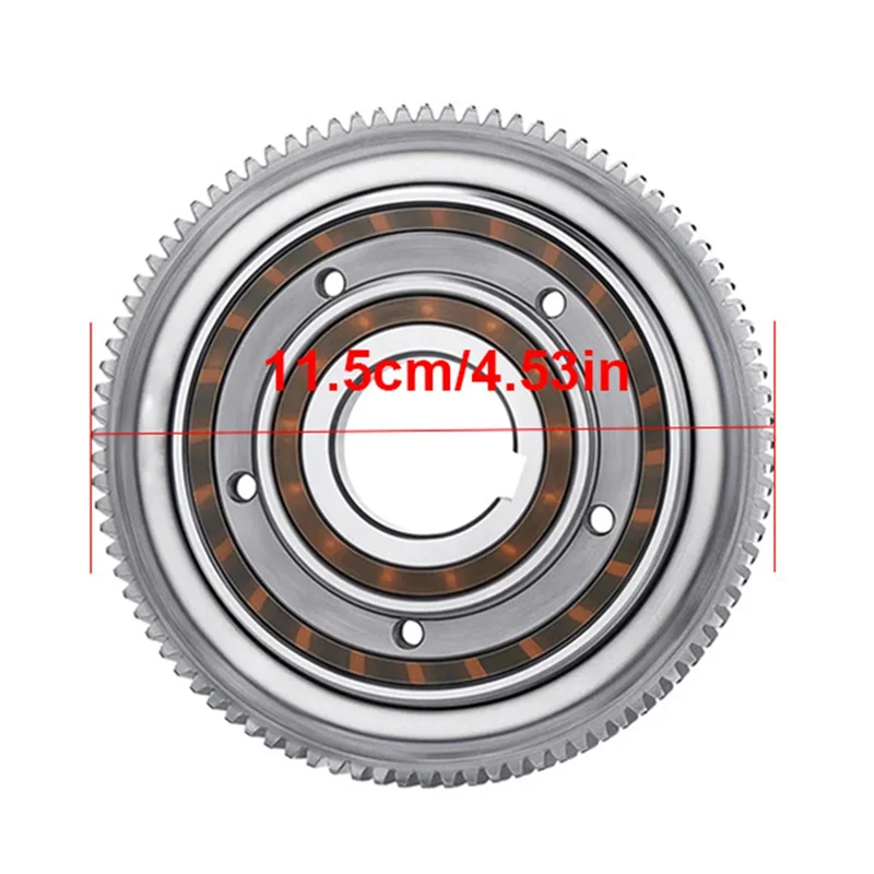 

A48F-For Tongsheng Torque Sensor Mid Motor Big Gear Helical Teeth For Replace Tongsheng TSDZ2B Mid Drive Motor