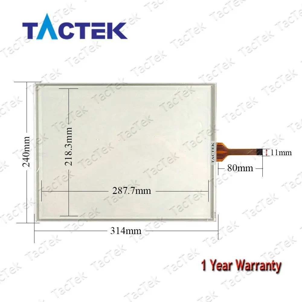 Touch Screen Panel Glass Digitizer for GT/GUNZE USP 4.484.038 G-33 GUNZE G-33