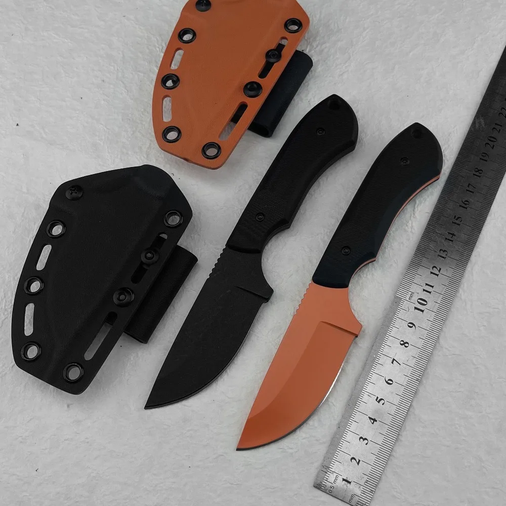 

Легкий и прочный походный нож с фиксированным клинком из стали 8Cr13Mov, рукоять G10, прямой охотничий нож, высокая твердость, инструмент для разделки.