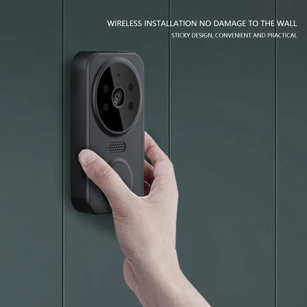 Wireless Doorbell APP Remote Control Wifi Smart Outdoor Doorbell Camera Night Vision HD Video Door Bell Security Home Monitor