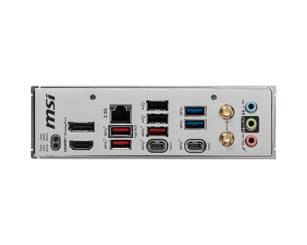 اللوحة الأم MSI B650 B650M PROJECT ZERO AM5 DDR4 256GB Wi-Fi 6E M.2 تدعم Ryzen 9 7900 8700G 7600 8600 9600 8400F mATX