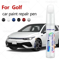 For Volkswagen Golf 1974-2025 A2 A3 A4 A5 A6 A7 A8 Paint Repair Brush Touch Up Scratch Remover DIY Auto Accessories Black White