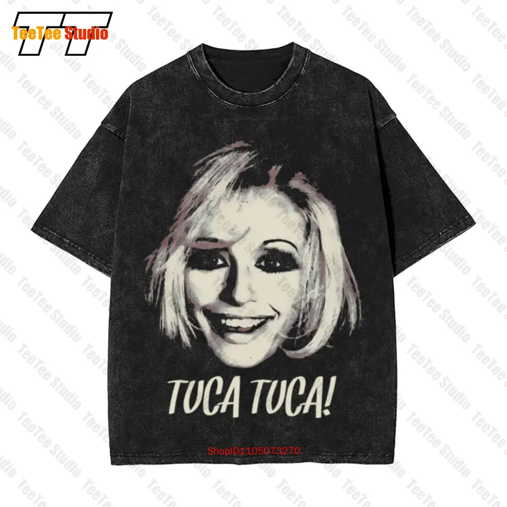 Raffaella Carrà, Tuca Tuca negra, Pop Art- Show Vintage camiseta extragrande 9GSA