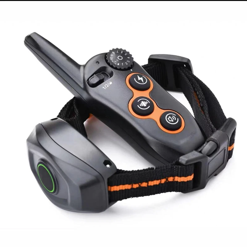 Remote control dog barking stop dog collar 600m remote control training charging waterproof dog trainer