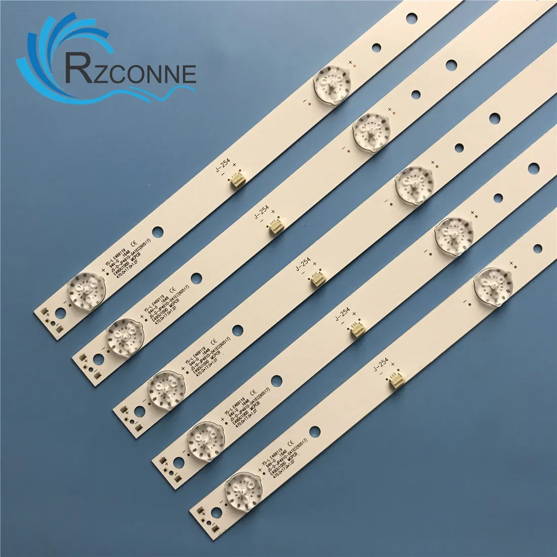 Striscia di retroilluminazione a LED per Lehua 49AX3000 JS-D-JP4910-041EC(60517) (71220) E49DU1000