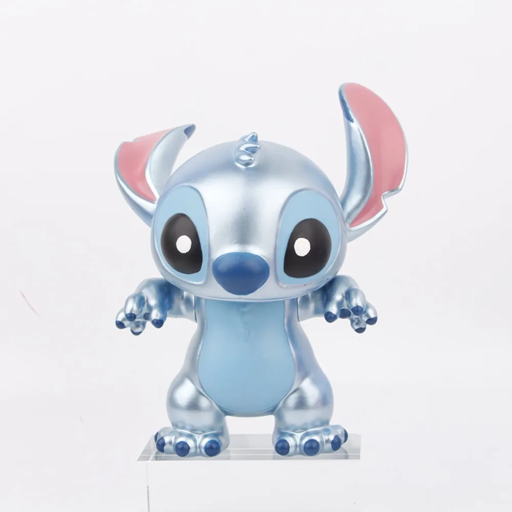 

Large Stitch Silver Lan Stitch Xiaojin Ornament Birthday Doll Ornament Doll Toy Figure Gift