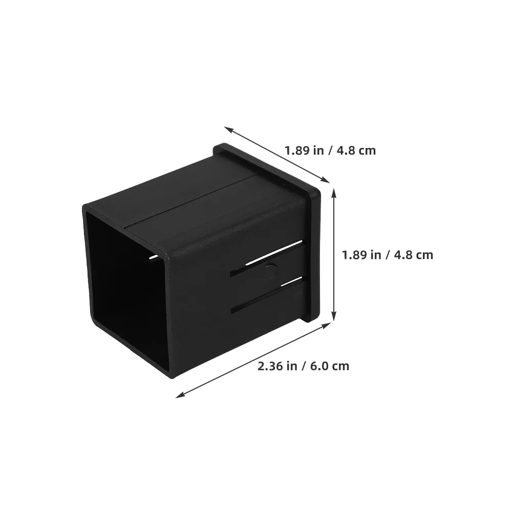 8 قطعة إدراج لأنابيب مربعة أنبوب مجوف بطانة إدراج محول كم أجهزة لياقة بدنية استبدال أجزاء أنبوب مجوف بطانة