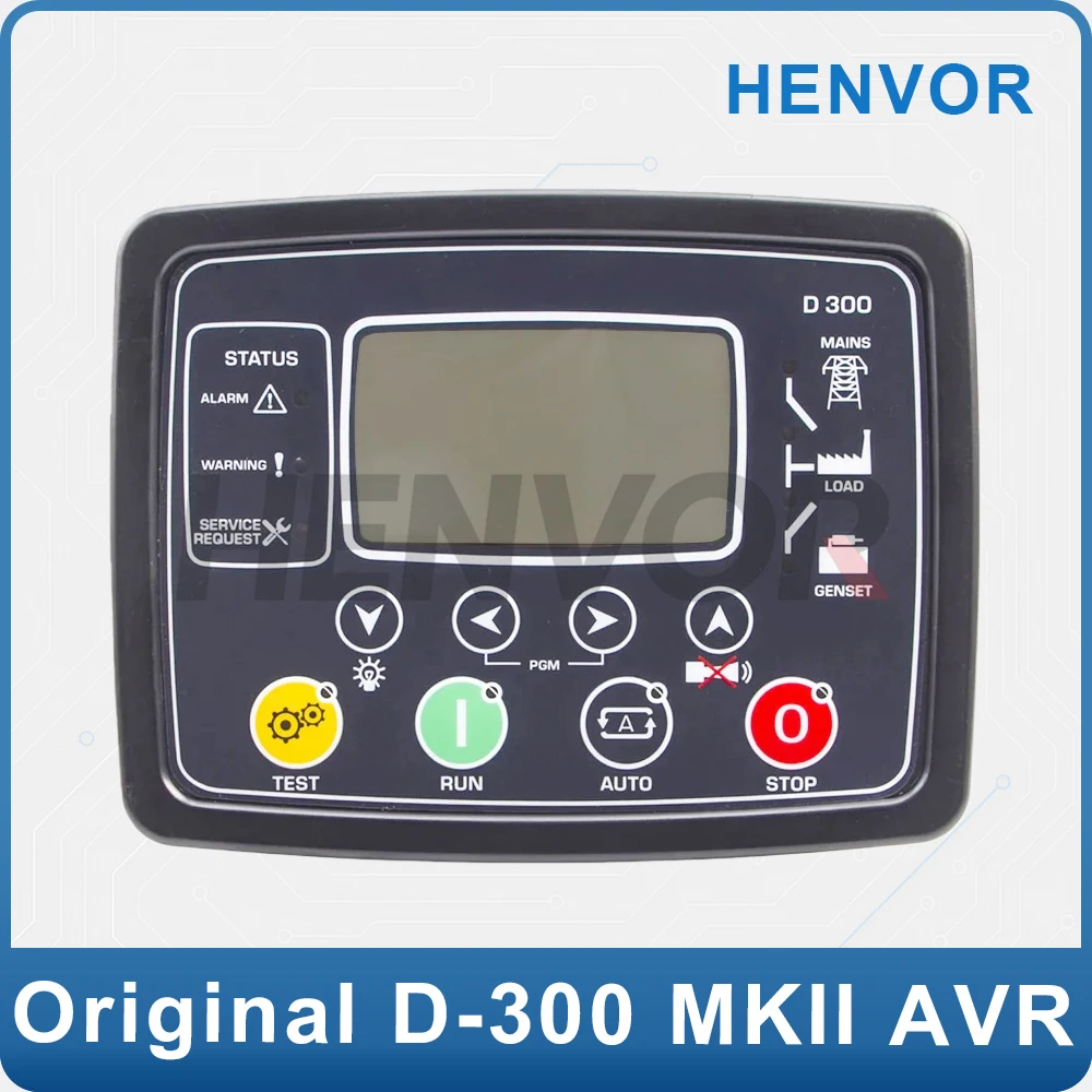 Módulo de painel controlador de gerador compatível para sistema de controle de grupo gerador DATAKOM D300 D-300 MK2 D300 MKII