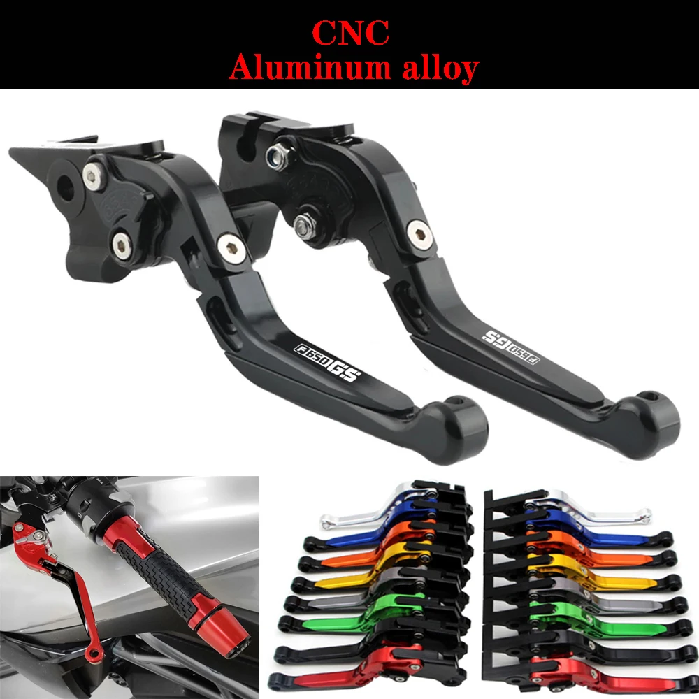 For BMW F 650 GS F 650GS F650GS 2003 2004 2005 2006 2007 03 04 05 06 07 Motorcycle Adjustable Brake Clutch Lever Levers Folding