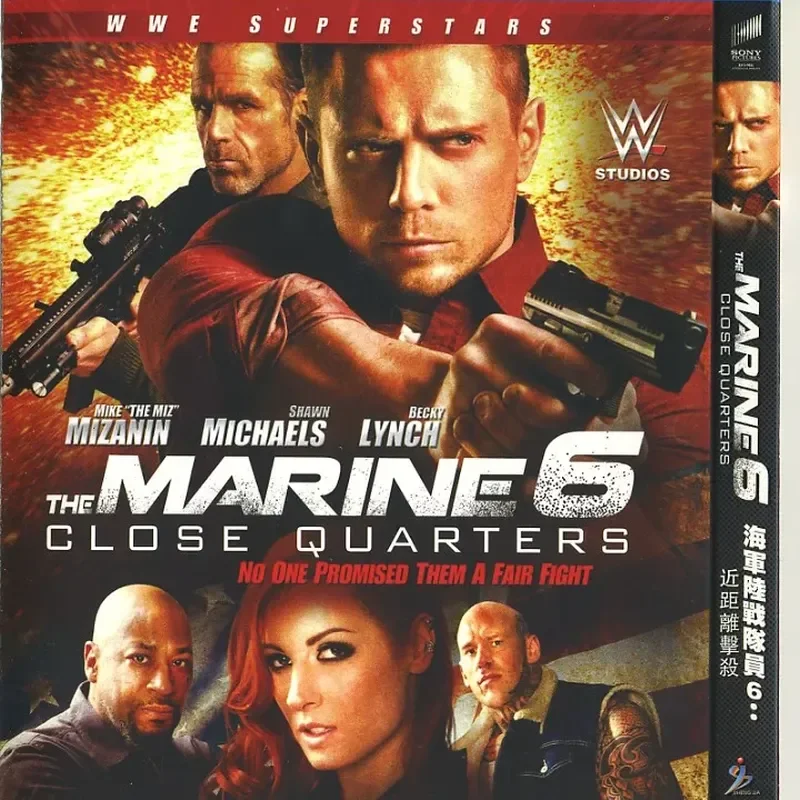 Boxed Blu-ray, Marine 6 close-range kill, action movie