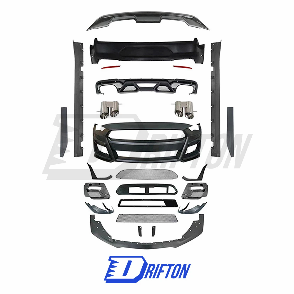 

Convert to GT500 Style Full Set Body Kit for Ford Mustang Bodykit