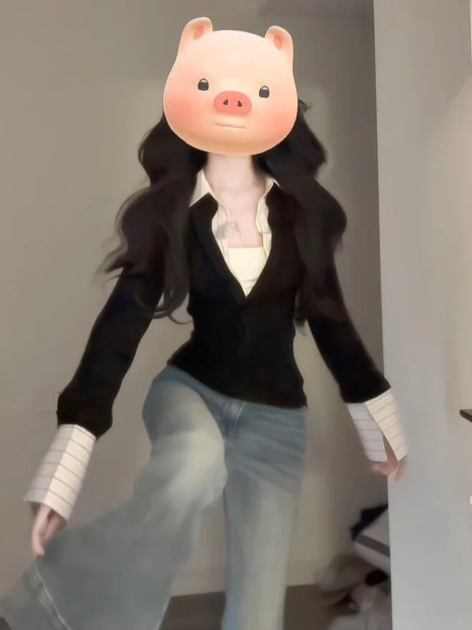 

Slim Fit Long Sve V-Ne irt Women's Faion Design Spring New Sle Padded Jaet Base irt Top Korean Sle Breathable