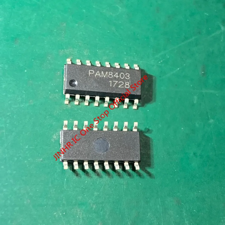 New 10PCS PAM8403 PAM8403DR PAM8403DR-H, AUDIO AMPLIFIER