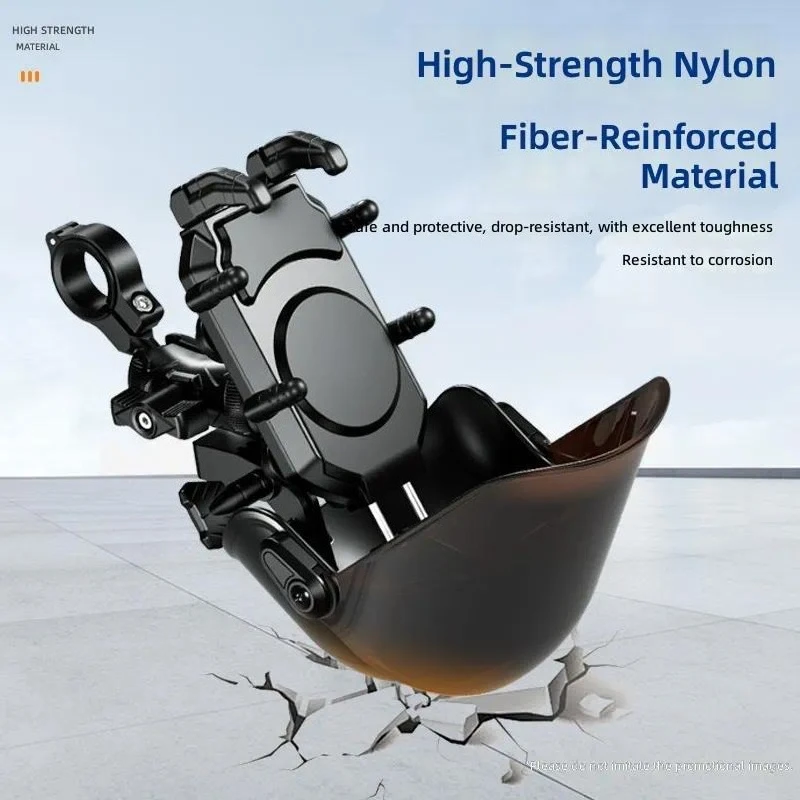 for  Cycling Phone Holder Navigation Visor Rain Shielding Blackout Hat Mount Helmet Tripod New Model