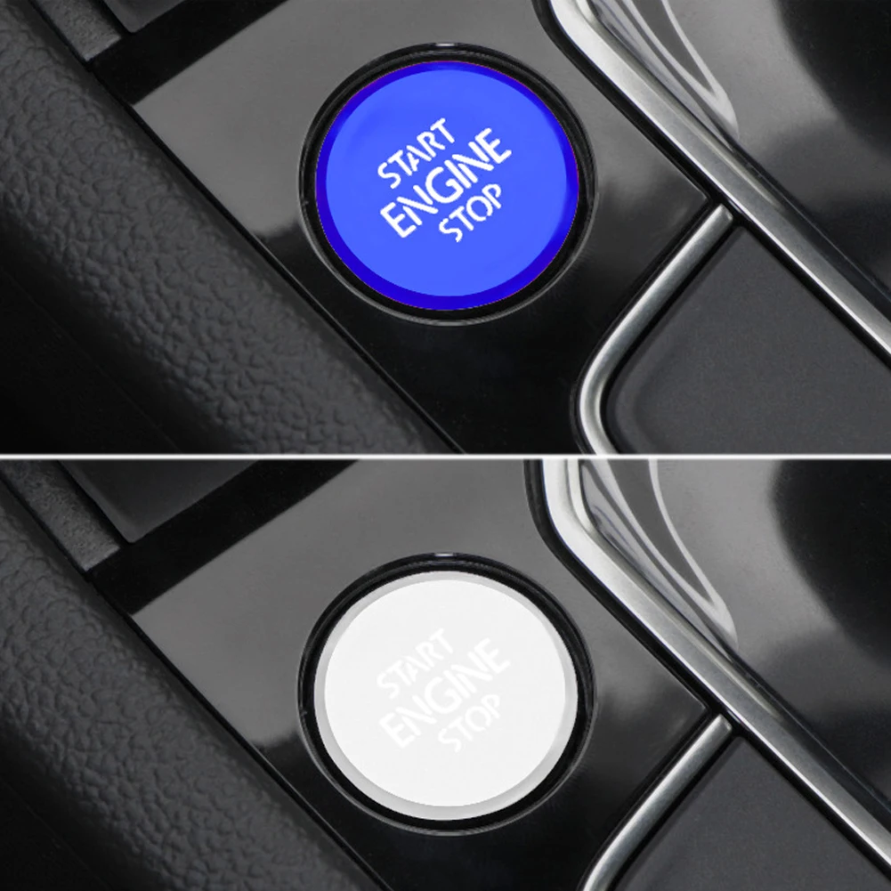 سيارة فرملة اليد السيارات عقد P التبديل غطاء أزرار غطاء الكسوة حماية التصميم اكسسوارات لشركة فولكس فاجن جولف 7 7.5 MK7 في 2015-2019 #5