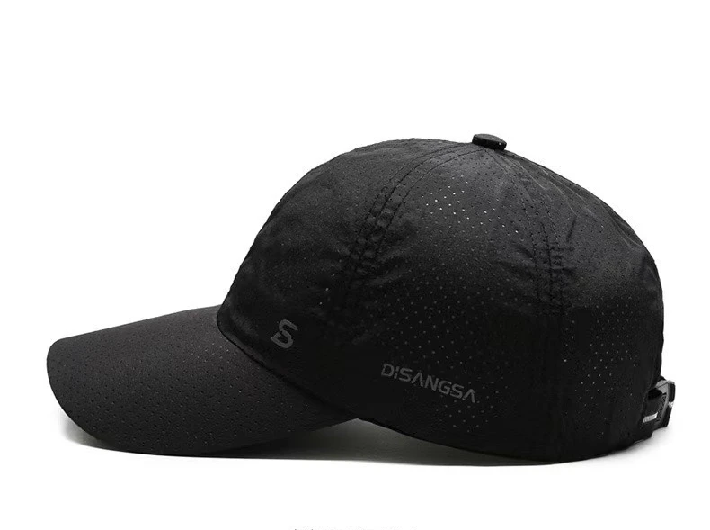 Original-Design-Laufkappe, dünn, schnelltrocknend, atmungsaktiv, mit Schirm, für Herren und Damen, ideal für Outdoor-Aktivitäten, Sonnenschutz, Sommer, Angeln, Baseballkappe. – Detail 8