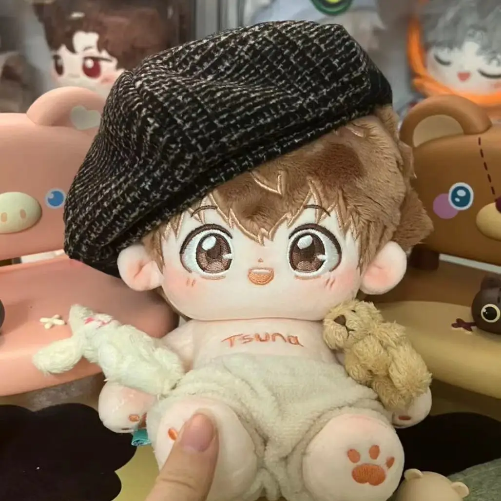 Peluche 20 cm Anime HITMAN REBORN! Tsuna Sawada Cosplay peluche bambola giocattoli per bambini con scheletro bambino cambio panno regalo di compleanno