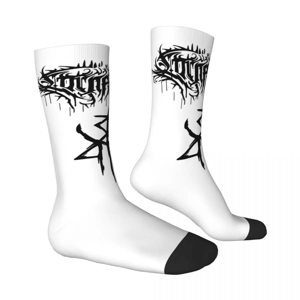 Lorna Shore Merch Lorna Shore Logo 1 Rock Band Logo Unisex Winter Socks Cycling Happy Socks Street Style Crazy Sock