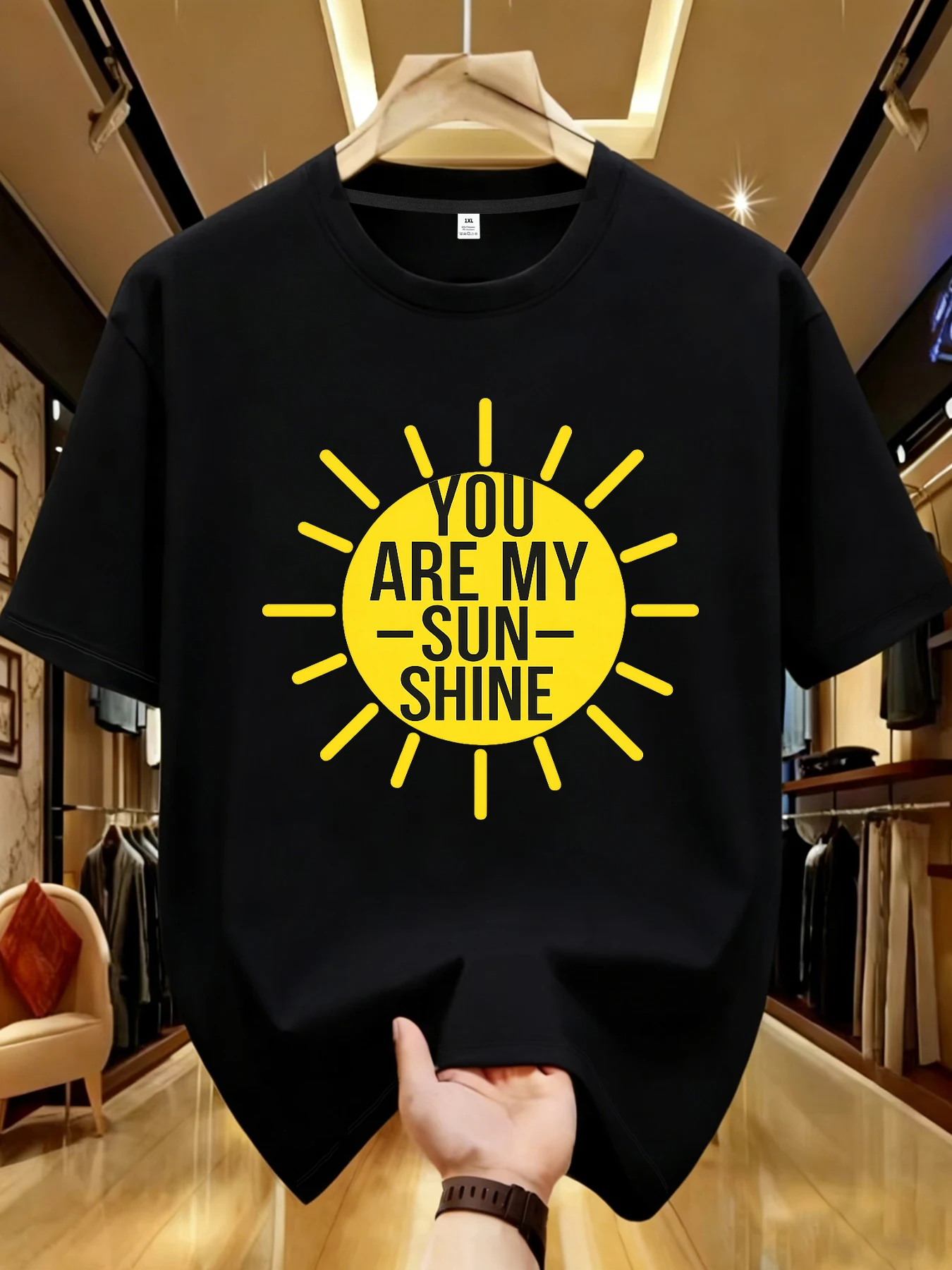 

【WDS01391】Женская футболка с круглым вырезом и принтом солнца, больших размеров, летняя повседневная уличная модная женская футболка с коротким рукавом в стиле Джокер