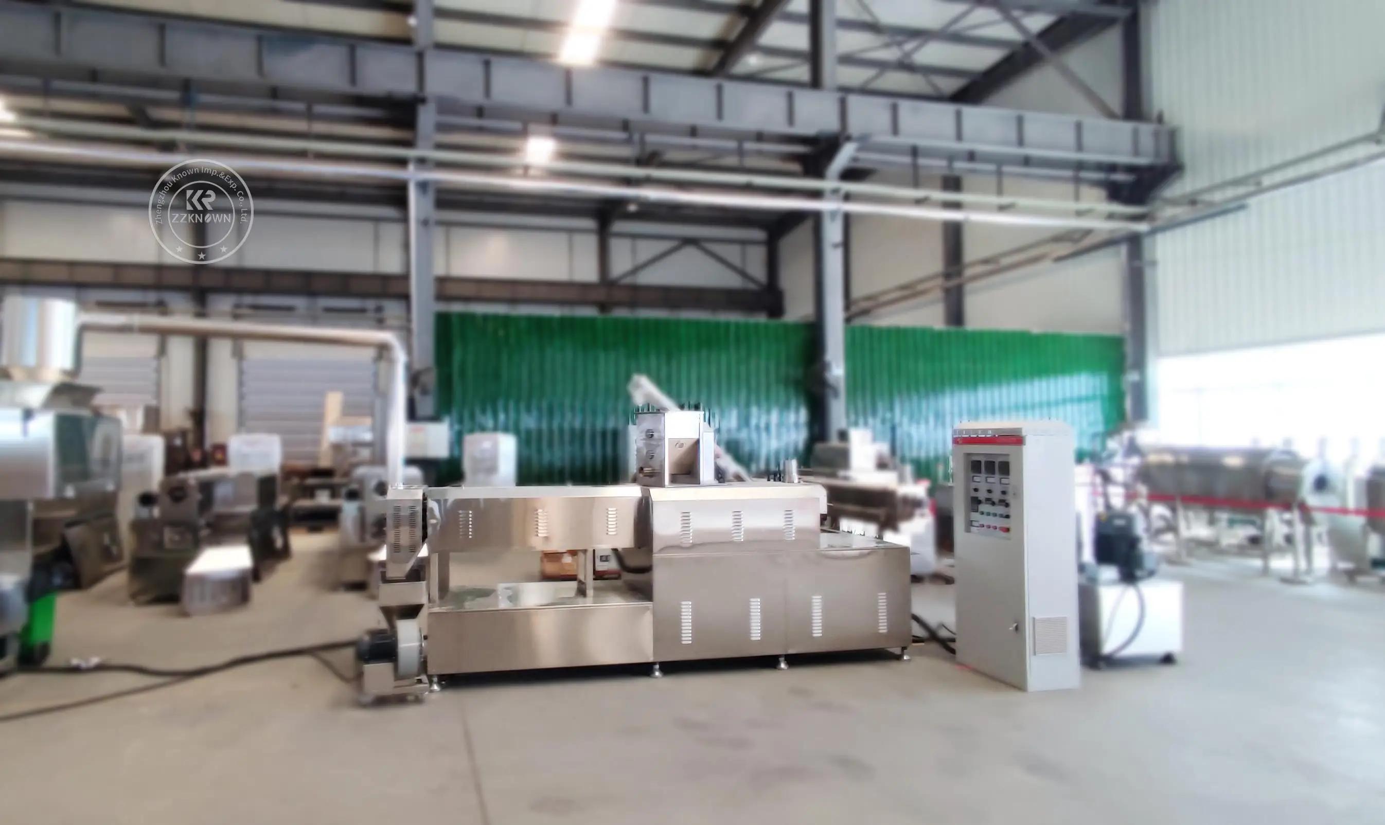 2023 New Machine Puffed Snack Making Machine Line Corn Snacks Processing Line For Sale