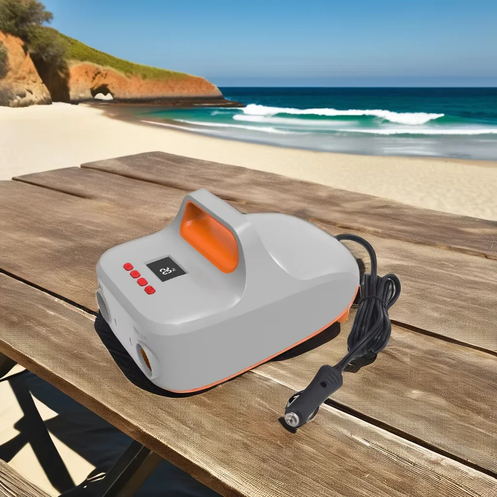 Pompa di Gonfiaggio Wireless Portatile Ricaricabile Digitale Automatica per Pneumatici Auto