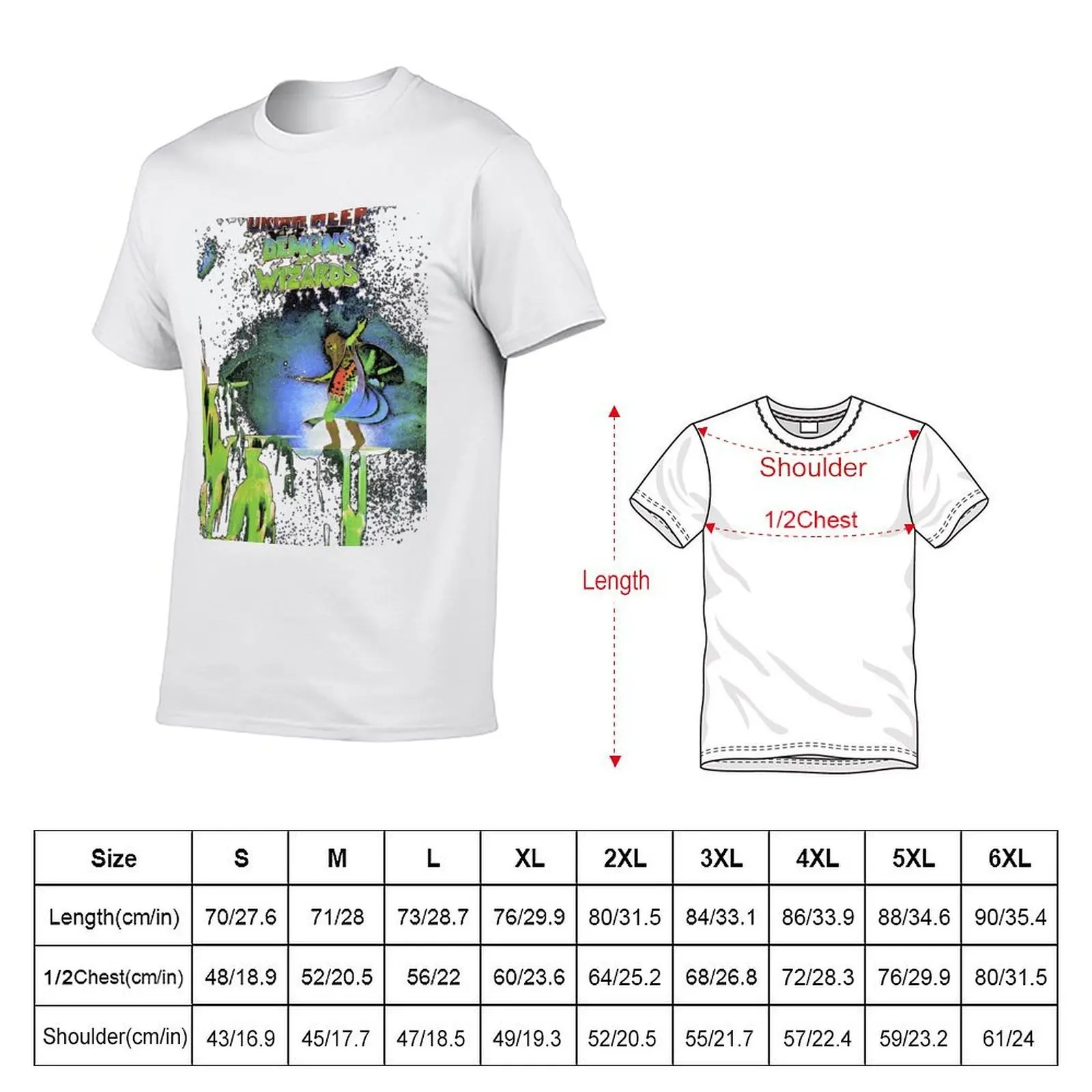 uriah heep news band T-Shirt essential t shirt man t shirt luxury T-Shirt