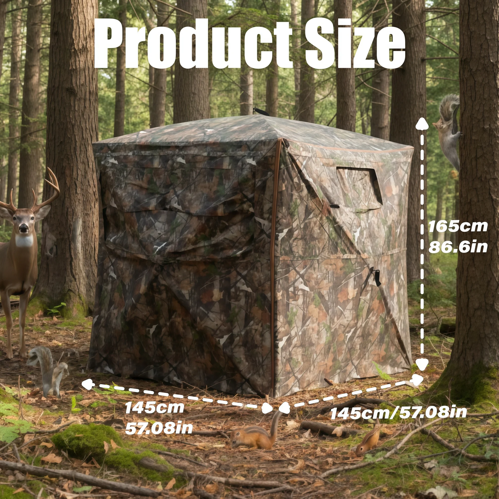 Tarnfarbener Pop-Up Jagdstand – Outdoor Hunting Blinds Bewertung und Preis
