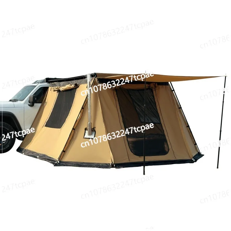 

Outdoor Side Tent Expansion Hexagonal Fortress Tent Shade Camping