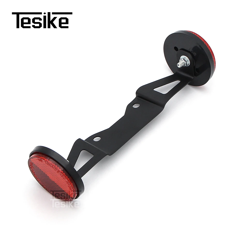 

Детали крыла мотоцикла, хвостовой отражатель для Kawasaki ZX10R 2016-2020, красный или желтый круглый светоотражающий отражатель, предупреждающий отражатель