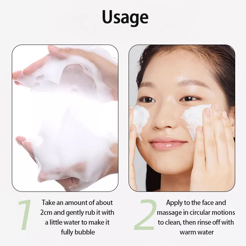 innisfree/Amino acid green tea facial cleanser for oil control and deep cleansing of pores