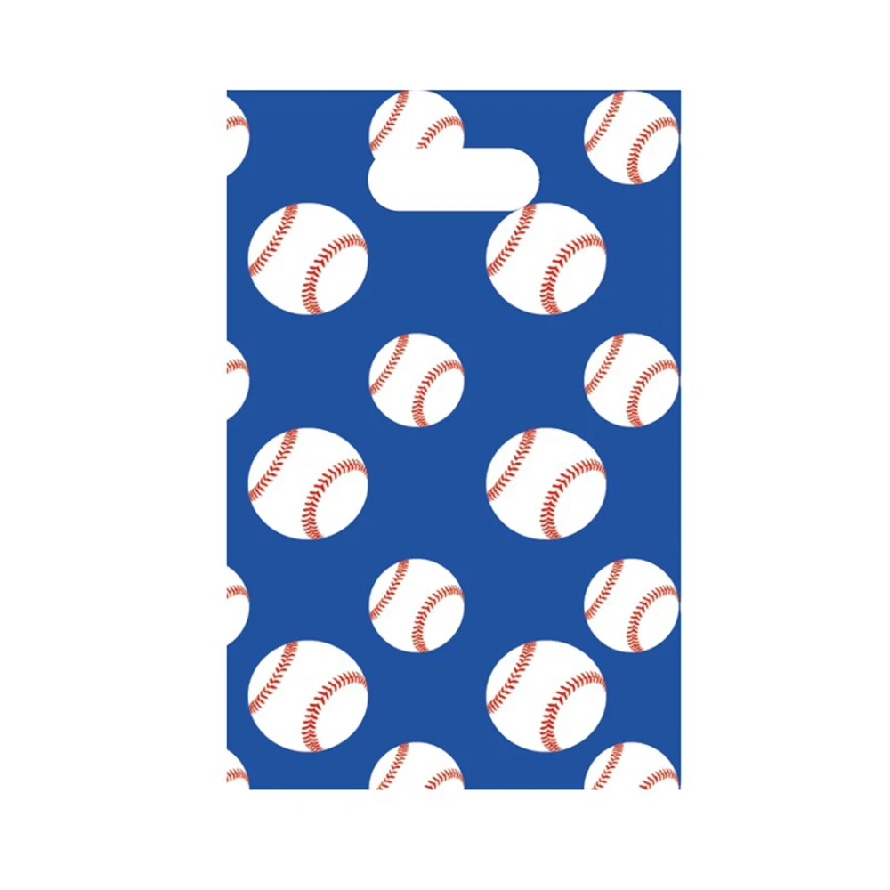 10pcs/lot Baseball Theme Kids Girls Favors Happy Birthday Party Gifts Surprise Candy Bags Decorations Loot Bags