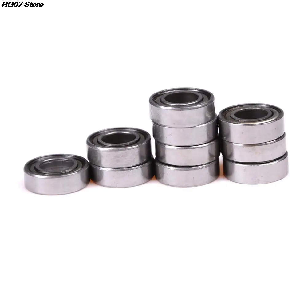 10PCS 688ZZ MR105ZZ 693zz Miniature Ball Bearings Metal Double Shielded Ball Bearings 8x16x5mm 5x10x4mm