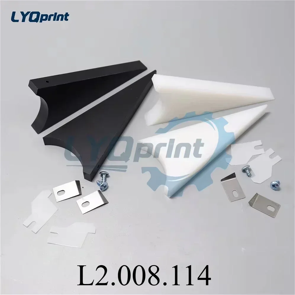 Premium Best Quality XL75 Offset Printing Machines Parts L2.008.113 Ink Duct End Blocks L2.008.114 Ink Fountain Divider For Heid