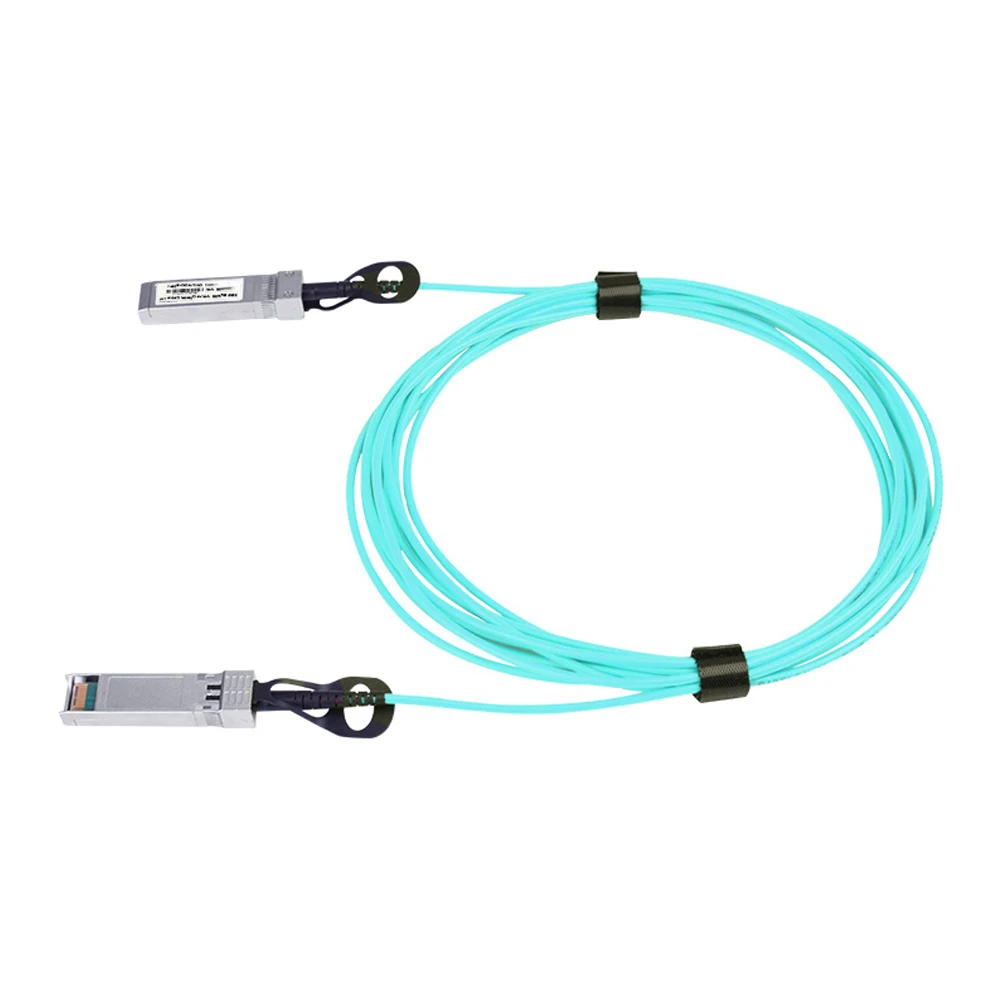 SFP28 Om SFP28 Aoc Fiber Kabel 25G 1-30M Sfp Module OM3 Actieve Optische Kabel Ondersteuning Custom lengte