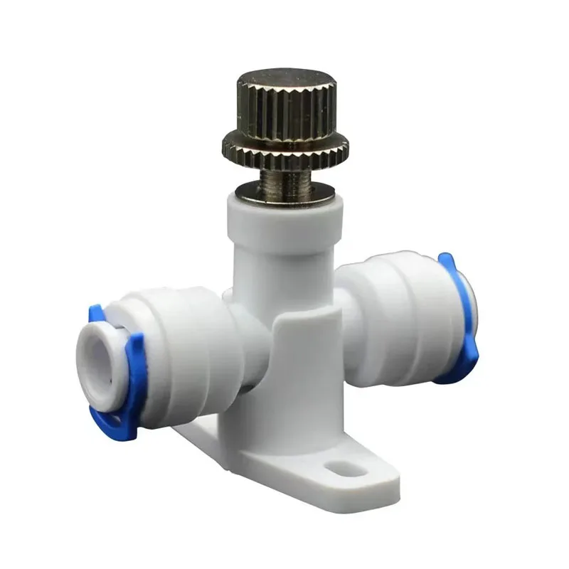 1/4'' Flow Control Valve RO Reverse Osmosis Membrane Water Purifier Water Flow Rate  Regulator Control Valve 1 Pcs