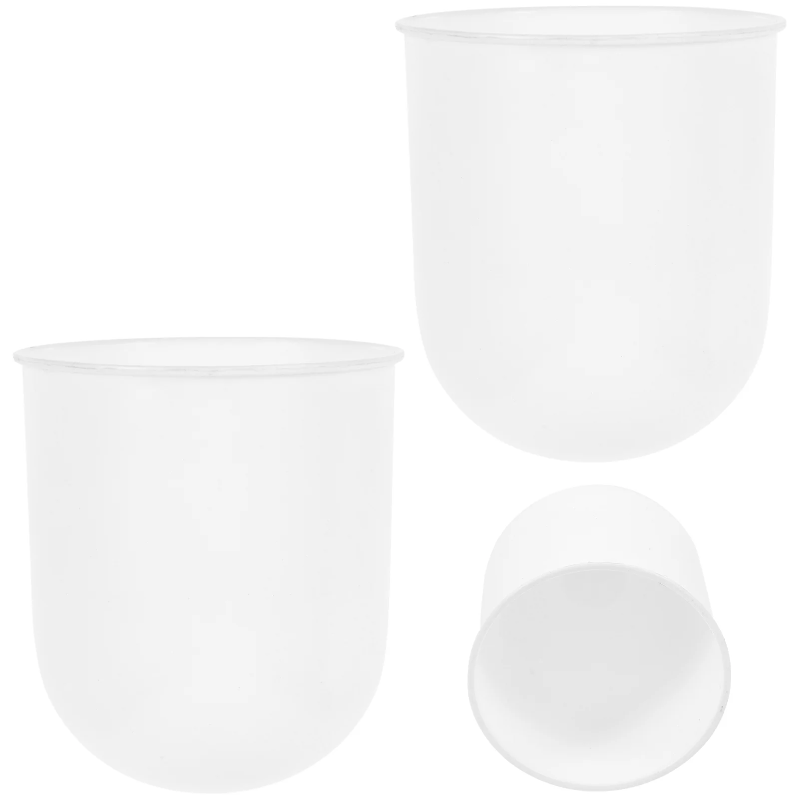 

3 Pcs Toilet Cup Splash Foam Bowl Accessories Scrubber Holder Bracket