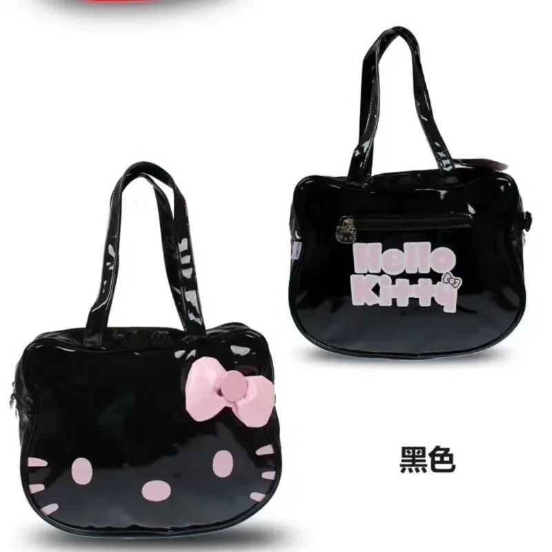 Sanrio Hello Kitty Design Large Capacity Single Shoulder Tote Bag Sweet Cartoon Makeup Bag Women Spacious One Shoulder Tote Ba