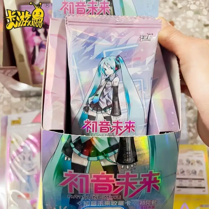 kayou-veritable-en-stock-hatsune-miku-serie-initiale-anime-carte-personnage-peripherique-carte-collection-jouet-fille-cadeaux-d'anniversaire