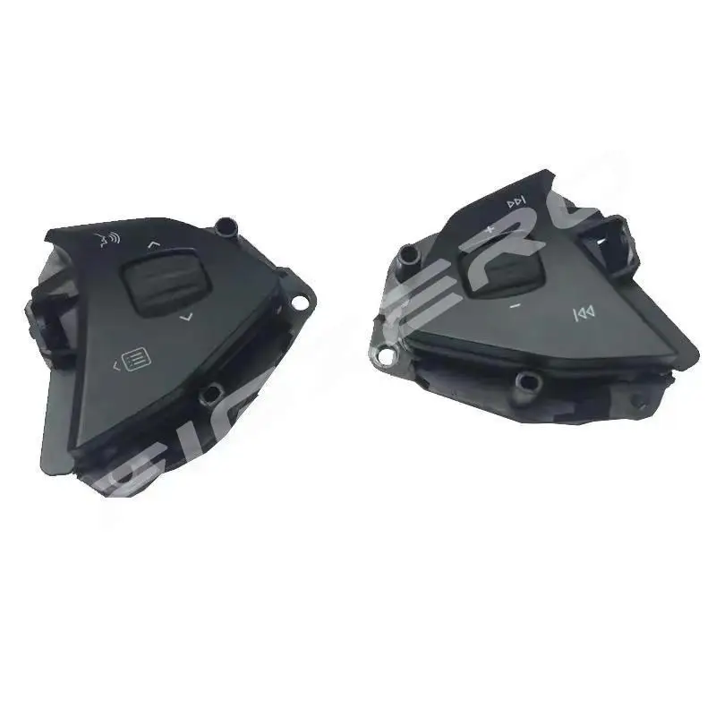 For Tesla Model X Steering Wheel Switch Black A Pair on Both Sides 1013242-00-K 101324200K 101324200K