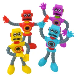 Kinderen Pop Robot Speelgoed Flexibel En Buigzaam Cool Novelty Funny Party Gift Ouder-kind Interactief Educatief Creatieve Pop