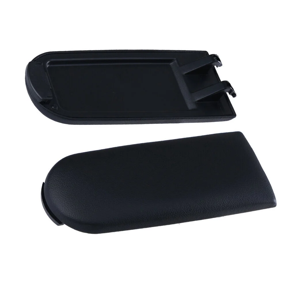 Leather Car Armrest Latch Lid Center Console Cover Protector Cap For VW Jetta Golf 4 MK4 BORA Passat B5 Beetle Polo 6R 9N 1PC view 2