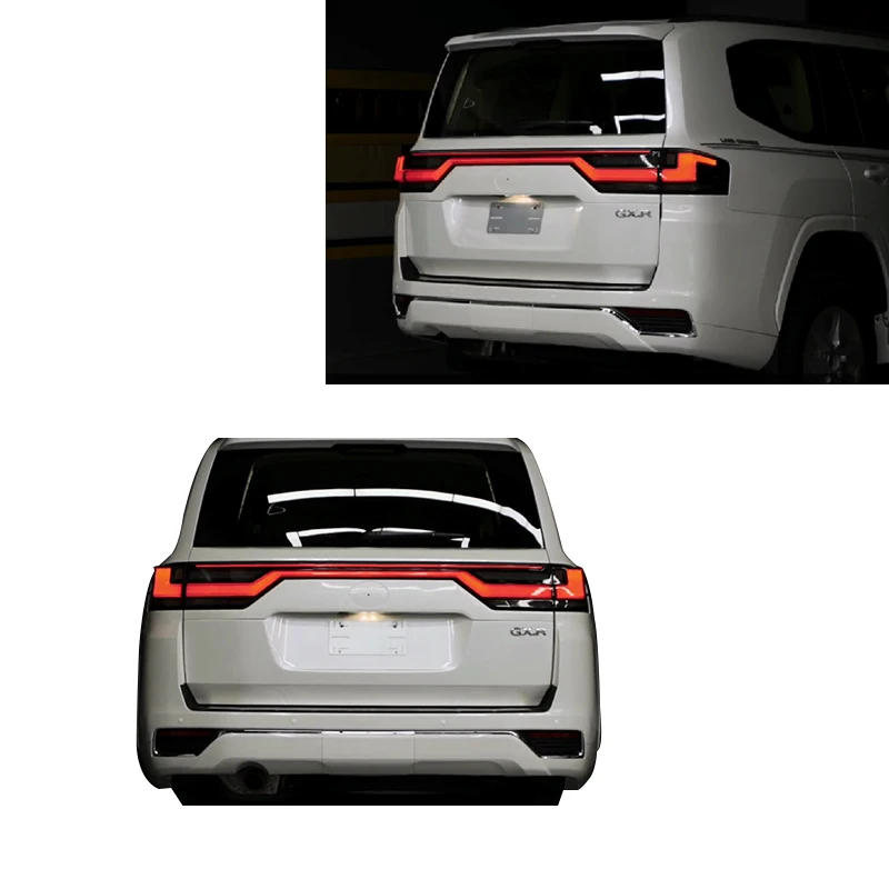 

Zhengwo Wholesaler Official Tail Lights For LC300 Toyota Land Cruiser 2022-2023 Dynamic Assembly Start-up Animation Taillights
