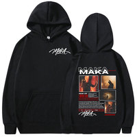 Rapper Maka Aura 2025 Tour Merch Hoodies Men Women Clothing Fashion Hip Hop Sweatshirt Casual Comfort Oversized Hoody Streetwear