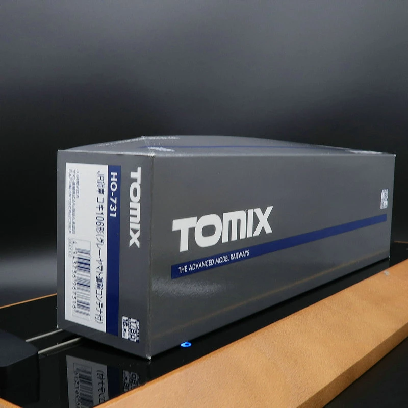 TOMIX Train Model HO 1/87 Type 106 Container Transport Flatbed Car CompartmentJR Black Cat Edition