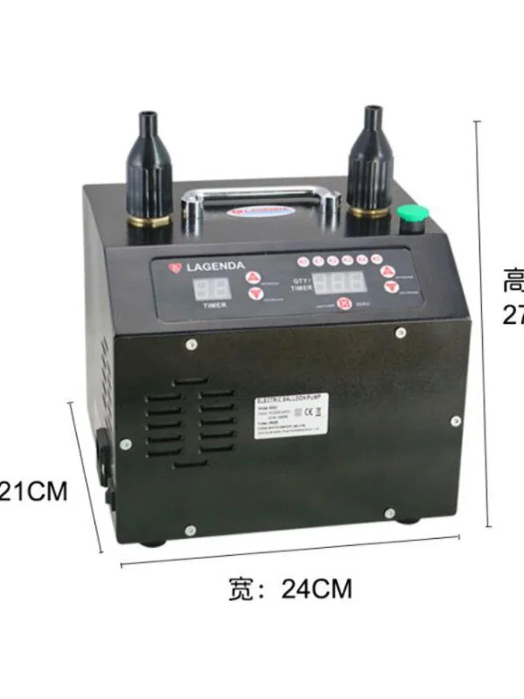 B322 Lagenda 5S Timer and Counter APP Controling Electric Air Balloon Inflator 1400W Electric Balloon pump