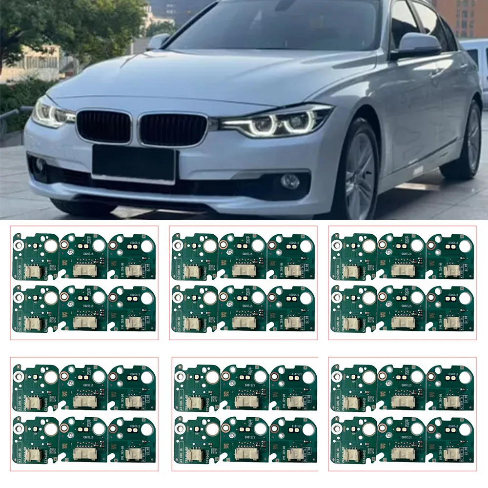 

Wholesale 6 Set Left Right Daytime Running Light Chips For 2016-2018 BMW F30 F31 LCI LED Headlight Daylight White DRL Brightly